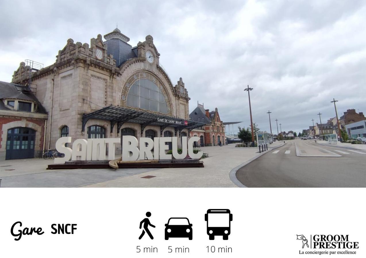 Ferienwohnung Le Ty Briochin - Hypercentre Saint-Brieuc Exterior foto